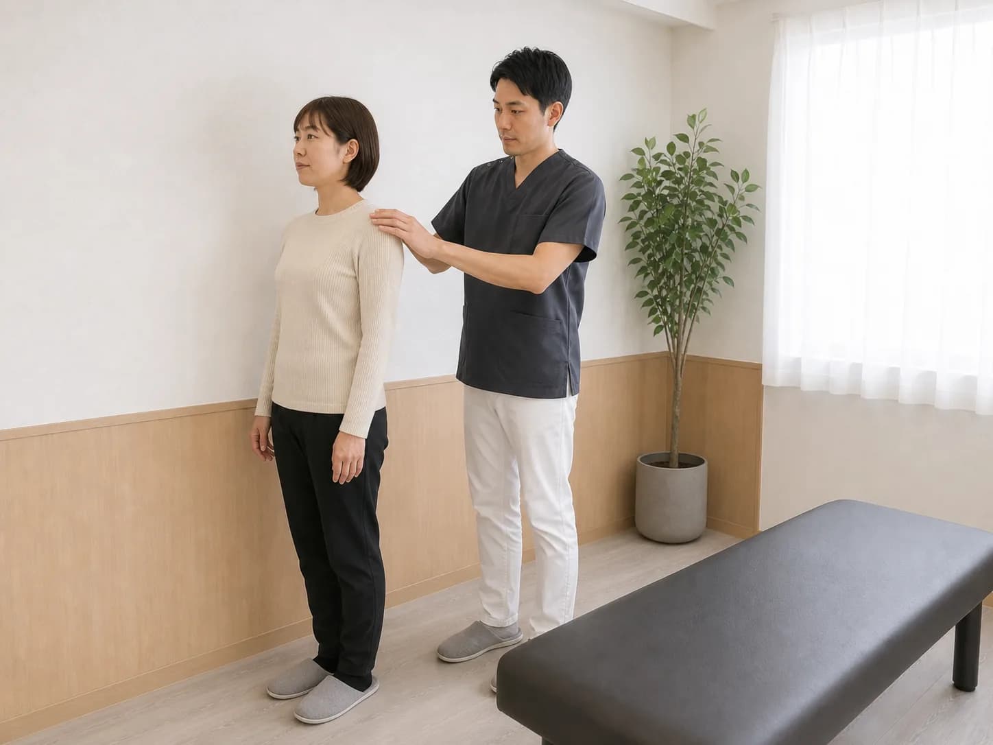 姿勢の検査